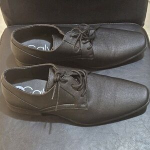 Calvin Klein Benton City Emboss Leather Men's Size 9.5M